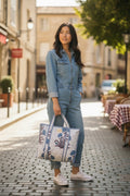 Blue Blush Tragetasche Medium