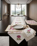 Pink Rose Essgruppe (6-teilig)